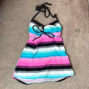 SO Striped Tankini Top